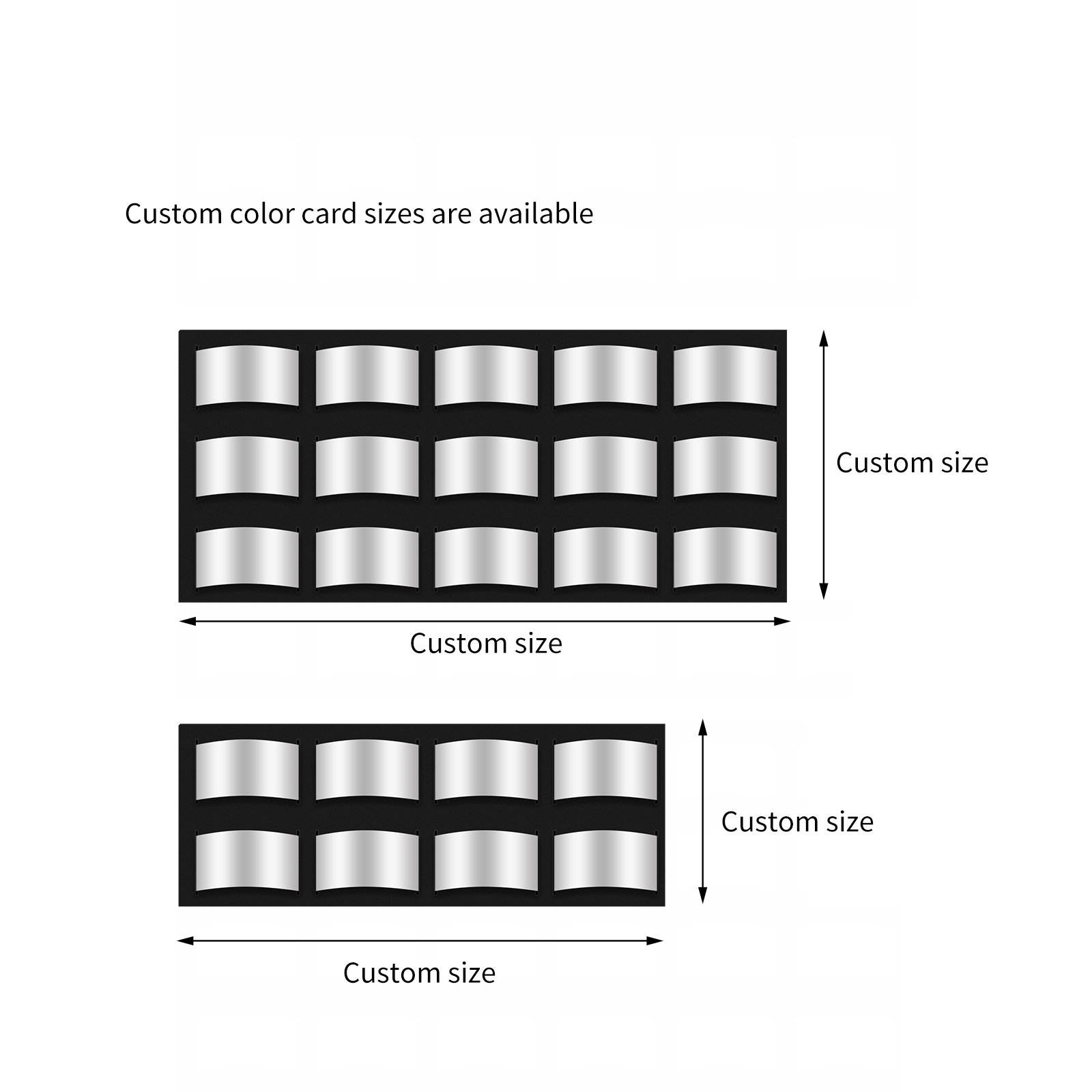 Good Quality Car Wrap Tools Color Change Film Spray Paint Film Card Display Board Color Change Film Color Display Wall