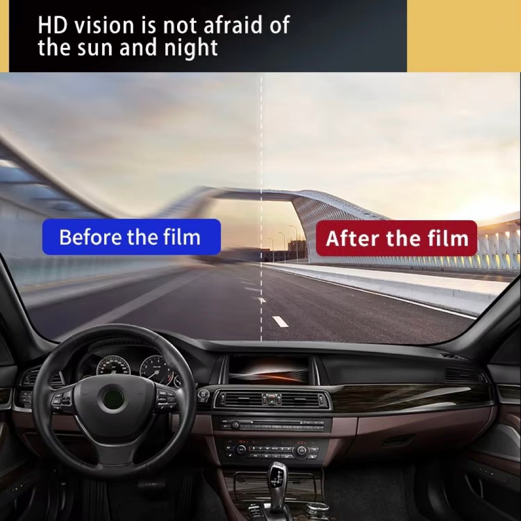 Korean Quality Nano Ceramic Car Window Tint Film Roll UV Protection Black Tinted Film For Car Darkness Uv Car Film