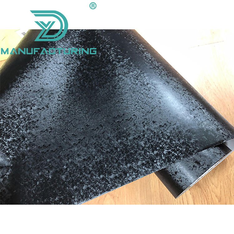 Air Free bubbles Adhesive DIY Sticker Decal Wrapping Black Forged Carbon Vinyl Wrap