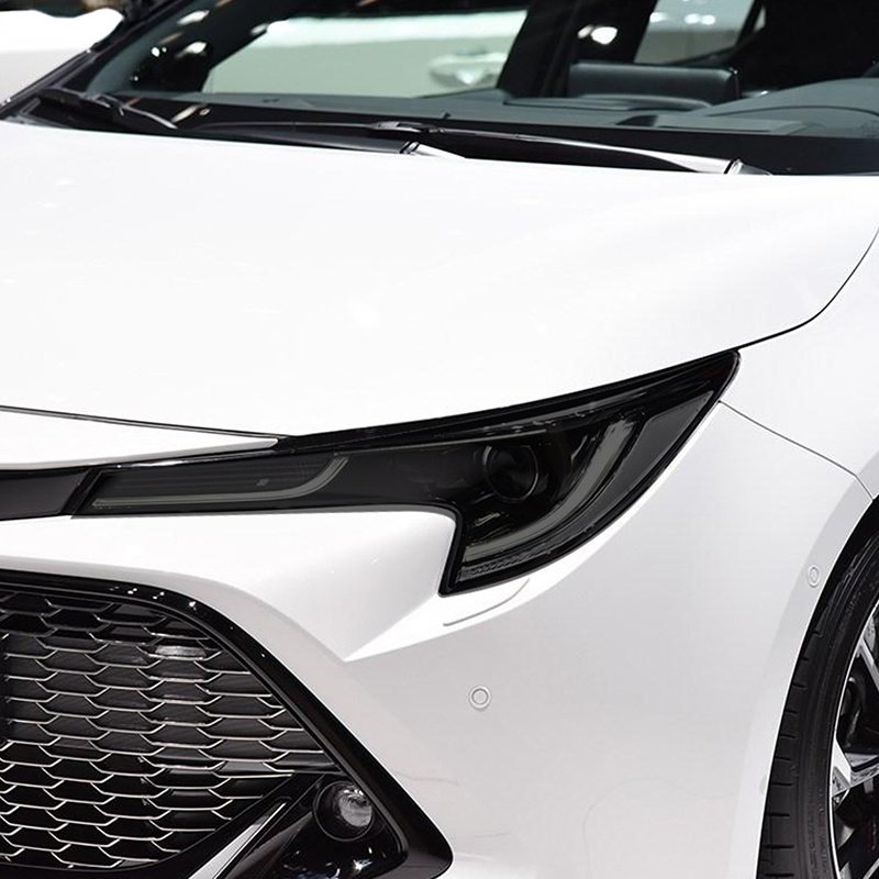 Car Headlight Protective Film Headlamp Transparent Black TPU Sticker For Toyota Corolla E210 2019 2020 NMS 2014-2018 Accessories