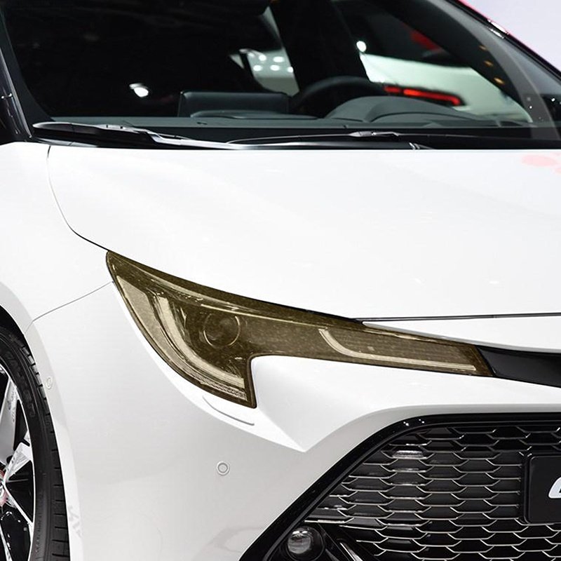 Car Headlight Protective Film Headlamp Transparent Black TPU Sticker For Toyota Corolla E210 2019 2020 NMS 2014-2018 Accessories