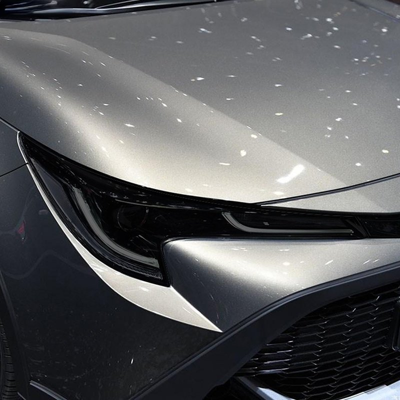 Car Headlight Protective Film Headlamp Transparent Black TPU Sticker For Toyota Corolla E210 2019 2020 NMS 2014-2018 Accessories