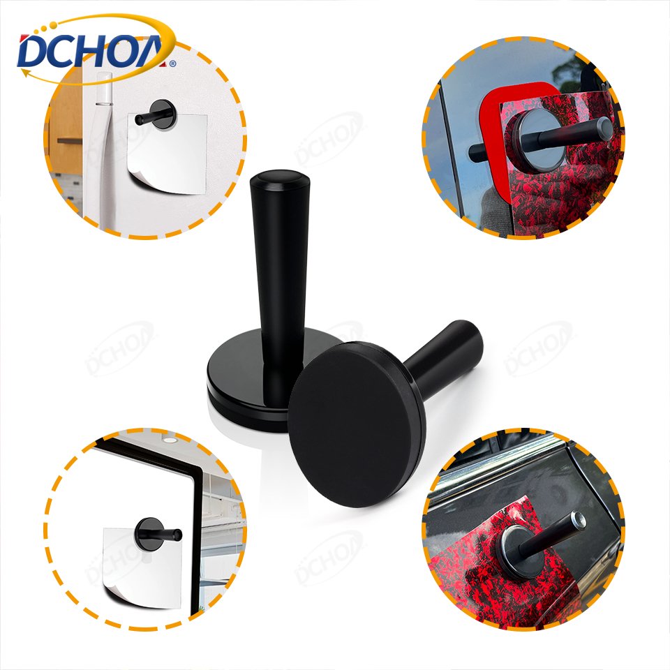 DCHOA Black Vehicle Wrap Magnets Holder Film Fix Tool Car Vinyl Wrap