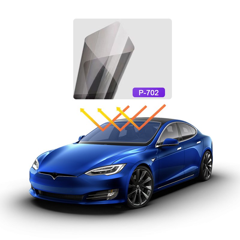 XAP High Quality 1.52*30M 60 Inch*100 Feet VLT35% Nano Solar 2 Layers NC-702 Car Film 2 Mil Carbon Window Film Car Window Film