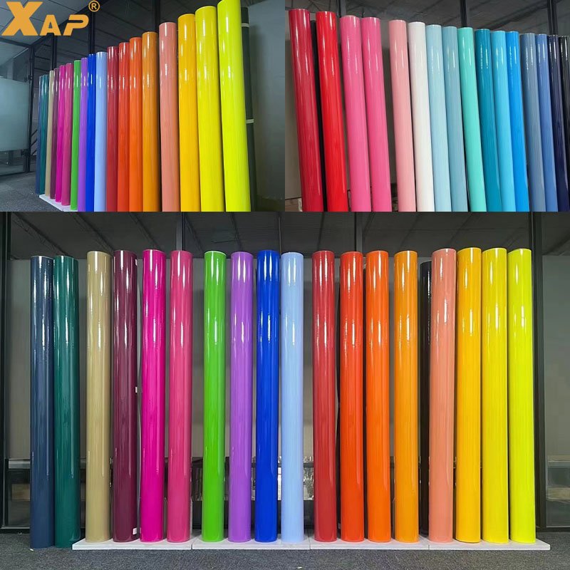 PET Crystal Sky Blue1.52x18m 5x59ft Vinyl Wrap Supplies Crystal Sky Blue Wrapping Car Exterior Films Vinyl Car Wrap