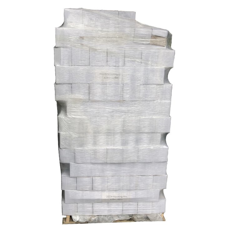 Commerce de gros de rouleaux de film plastique pour repeinture automobile, film de protection pour peinture automobile