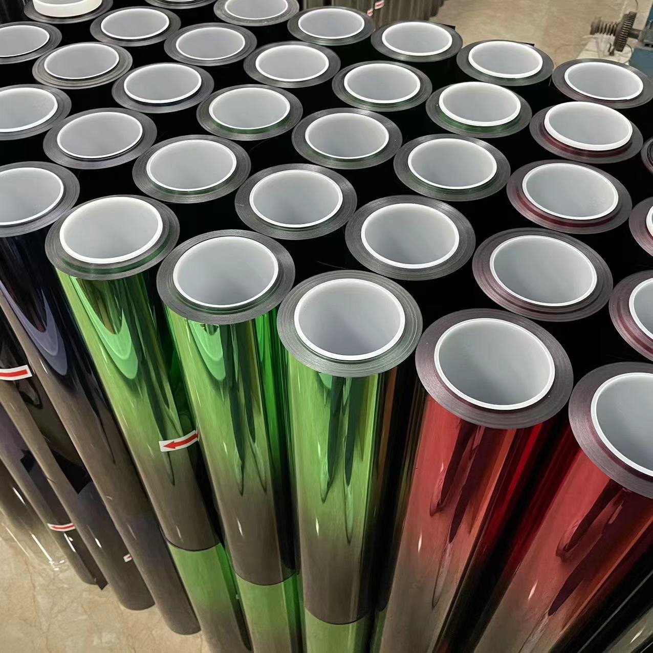 Factory price High quality car film Two tone Solar film 50cm*30m roll diffecent colors for car windows in stock