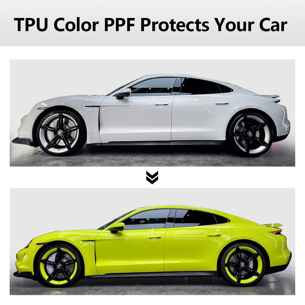 Carlas PPF Roll TPU Car Film PPF Paint Protection Film TPU Color Car Film for Used Cars