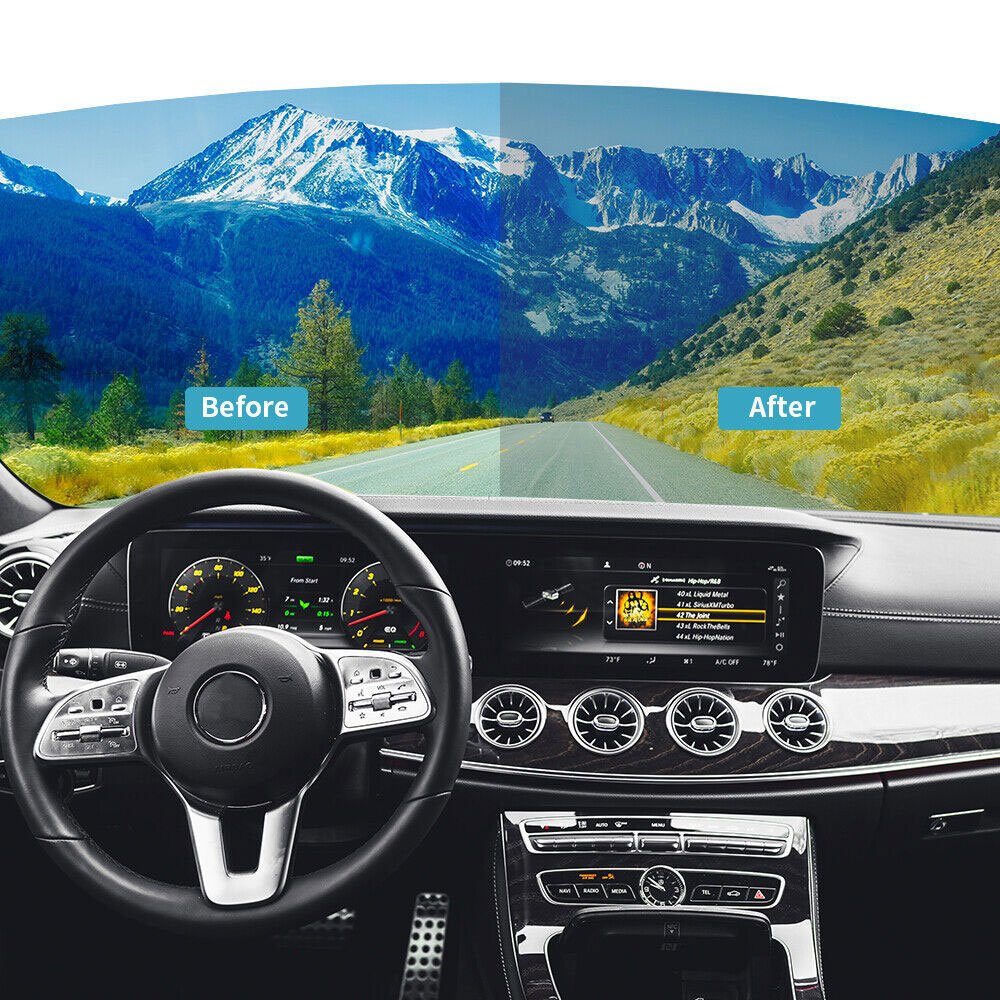 Insulfilm profissional para carro 2ply papel ahumado Window Film Auto Car pelicula tinte Irr100% Solar Nano Ceramic Window Film