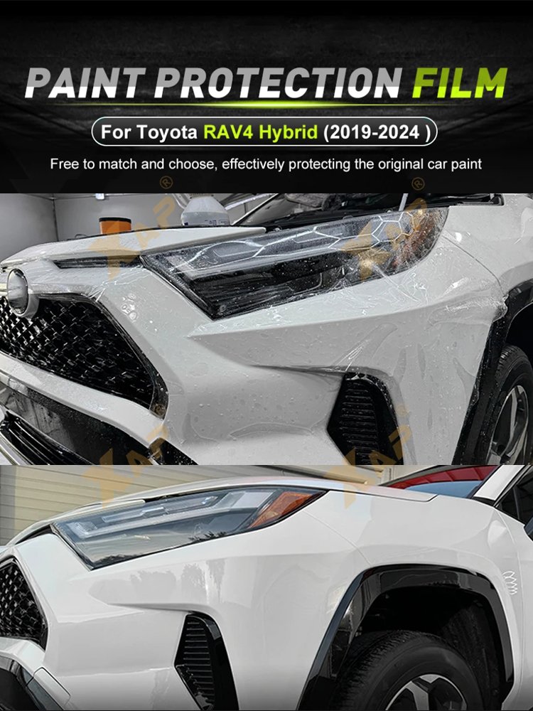 FOR Toyota RAV4 Hybrid each part of the film 7.5 thick TPU PPF pre-cut car film anti-scratch self-repairing transparent film