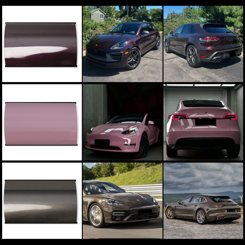 XQ Series Vehicle Wrap Vinyl Color PPF Car Film for Anti Scratch Safety Color 3m Wrap Car Vinyl Roll Car Stickers Wrap