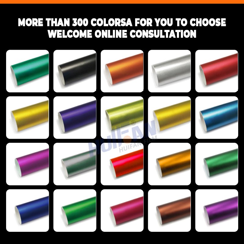 High Quality Color-Changing Metal Paint Powder Car Films Premium colored PPF