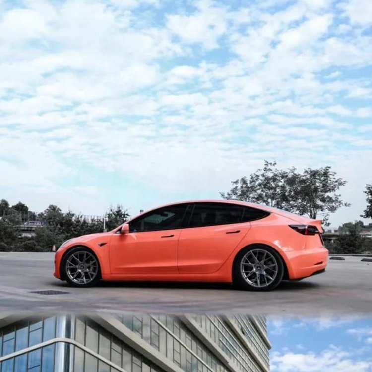 Wrapmaster PPF Car Film Fantastic Coral Color Shift Sun Orange Vinyl Vehicle Wrap Kits