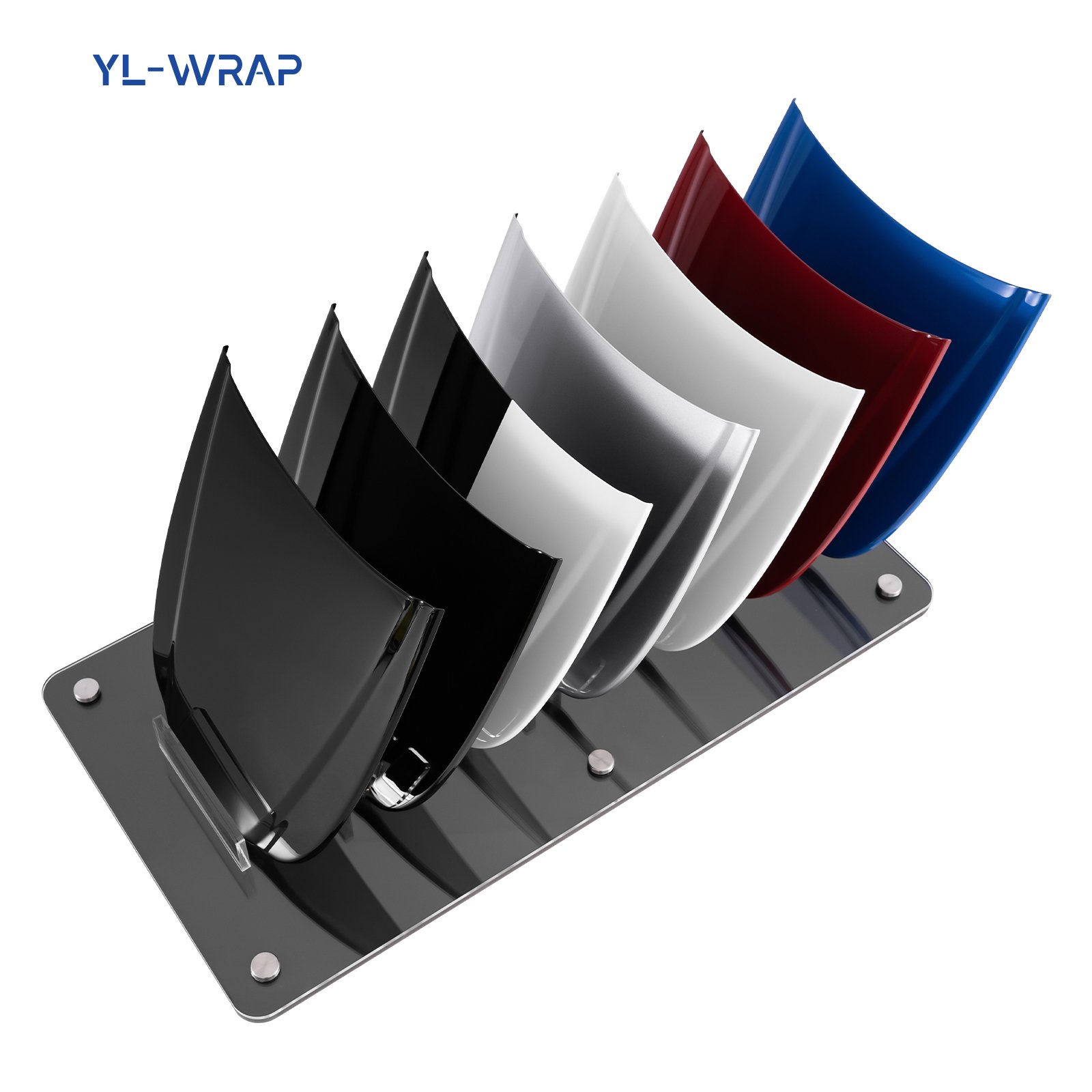 High Quality steel material front hood set Display stand bonnet mini hood mini car hood display for ppf Vinyl wrap show