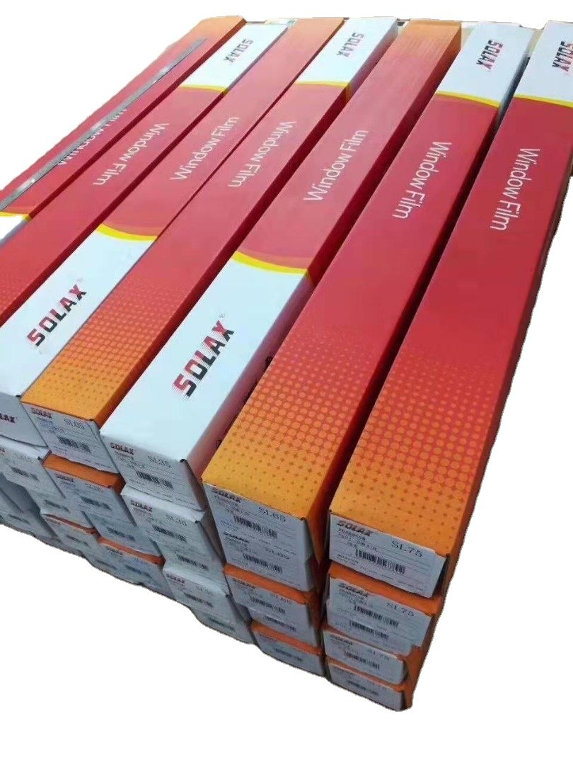 SOLAX Car Tinted Products 15%vlt IR Insulation Window Films Nano Ceramic PET Heat stretchable Easy Removable & Waterproof