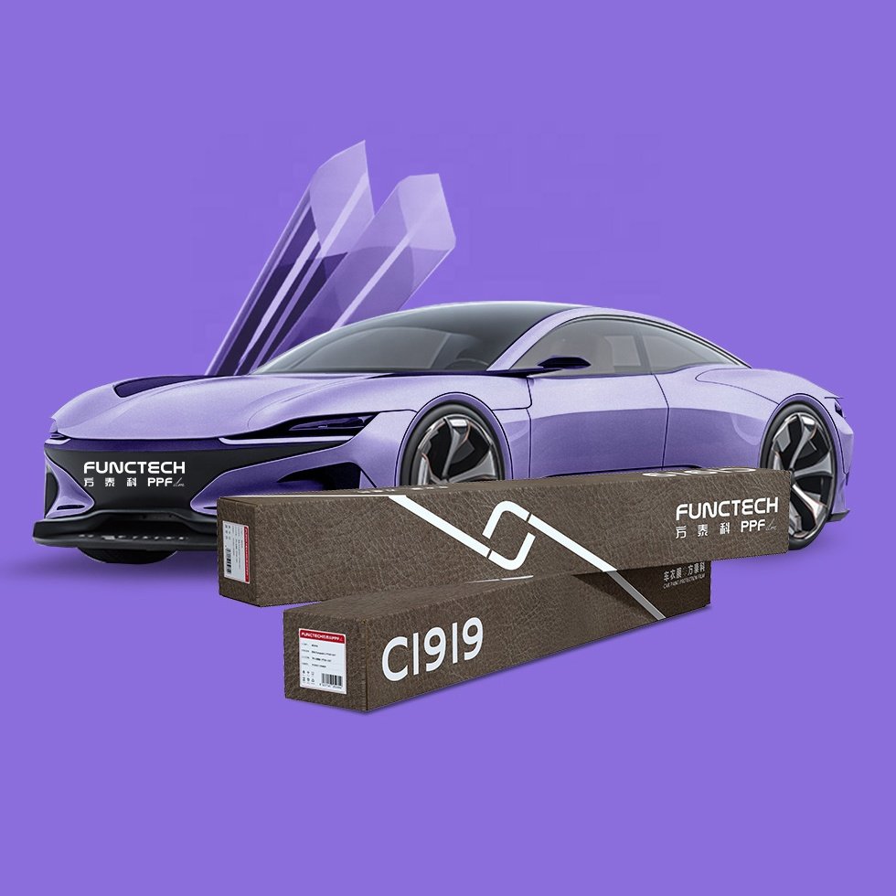 USA Quality TPU PPF Custom Color Change Film High Anti-scratch Anti-fouling TPU Pink Car Films For Automotive