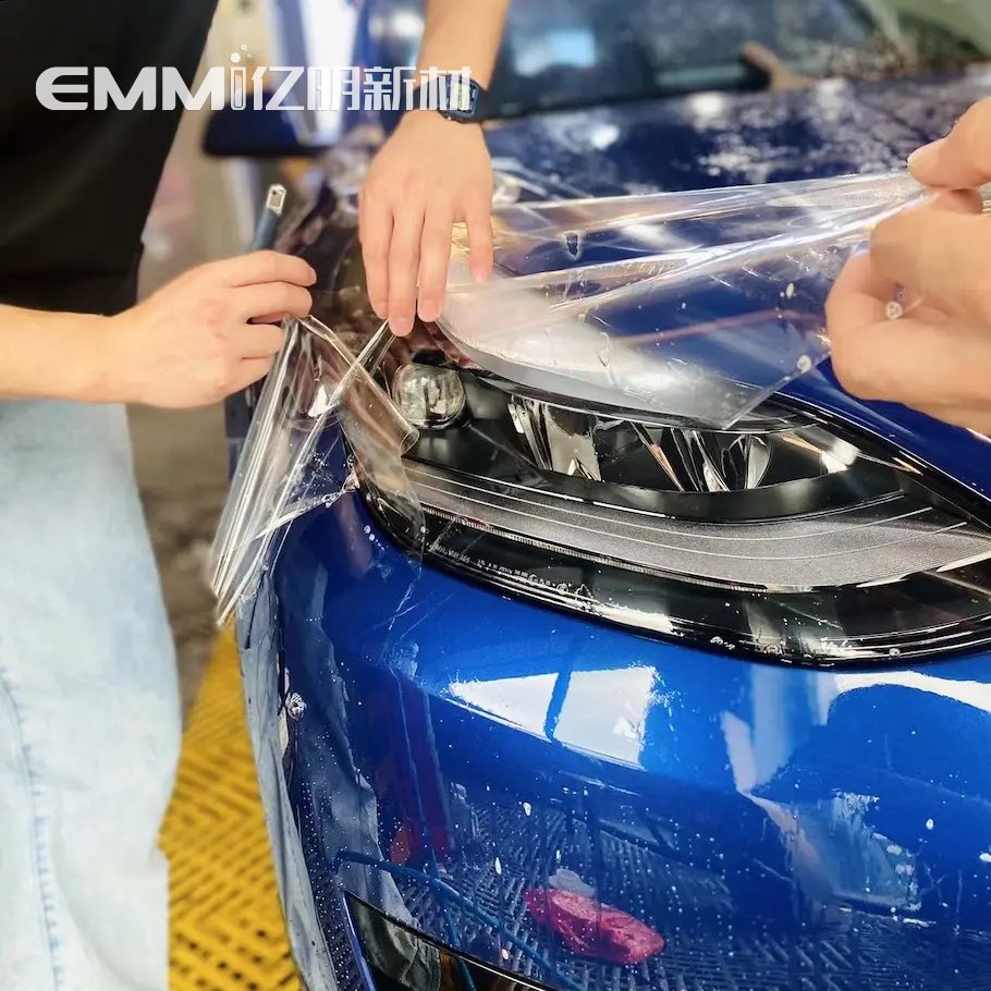 6.5mil 7mil 7.5mil 8mil 8.5mil 10mil High Quality Factory Customize 1.52M width TPU PPF car paint protection film15m 18m 20m