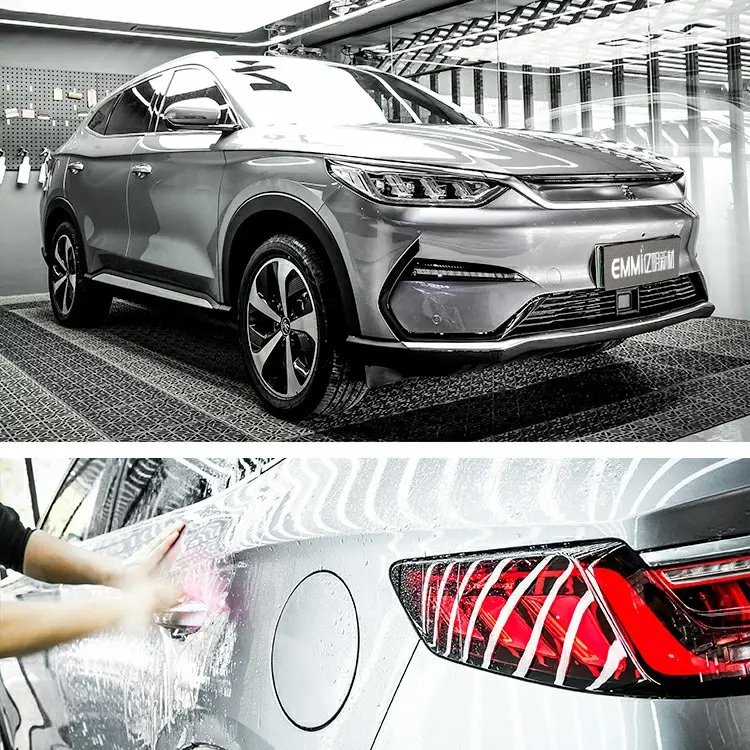 6.5mil 7mil 7.5mil 8mil 8.5mil 10mil High Quality Factory Customize 1.52M width TPU PPF car paint protection film15m 18m 20m