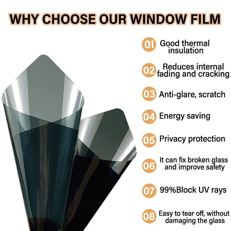 PRO-40 UV 99% reflective 3M window film high thermal insulation film Sun Control glass protective solar control film