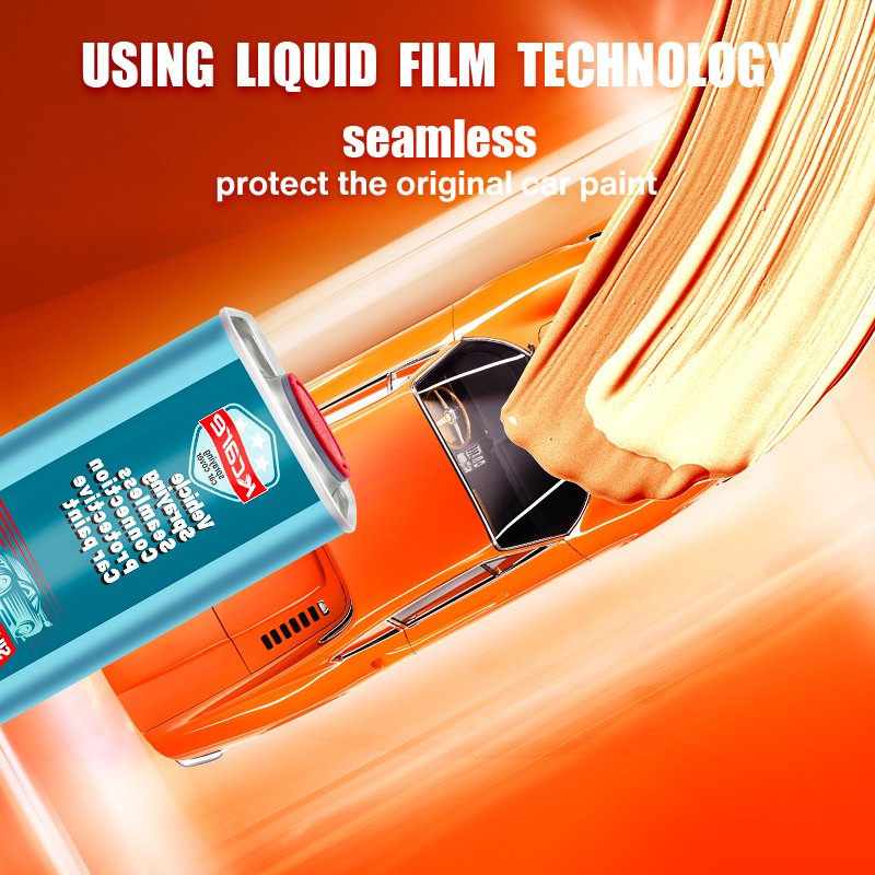 Car color change custom film orange fits perfectly for cars