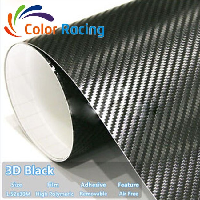 Top Quality Auto Accessories Color Change Car Film 3D Carbon Fibre Vinyl Wrap