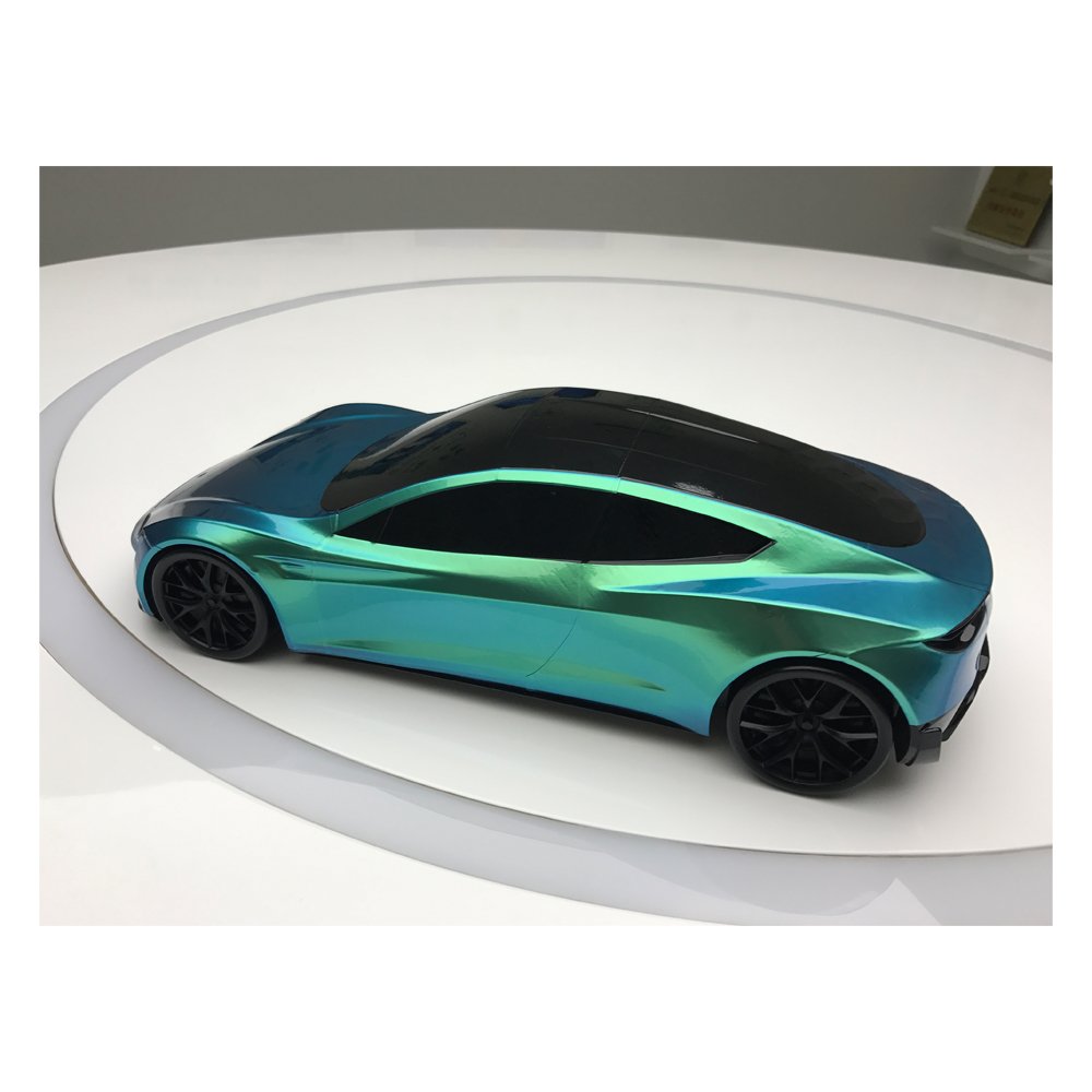 Aurora Green Chromis TPU PPF Car Films 1.52*155M 8mil Thickness UV Proof Paint Protection Film Color Change on 1 Roll