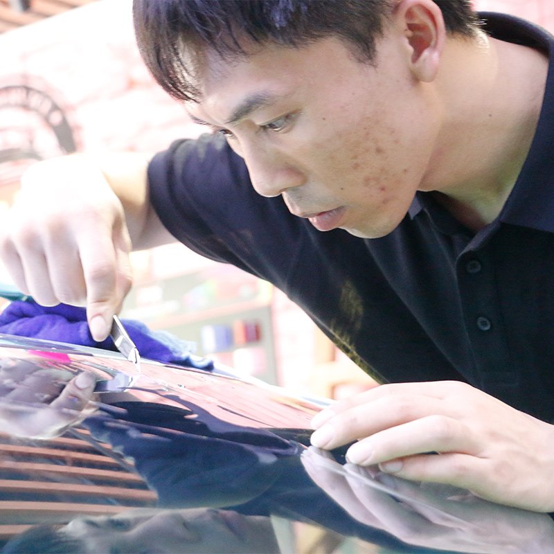 Anti-scratch solid colour double-layer magnetron window protection film 1.52x30M car sunscreen UV sticker