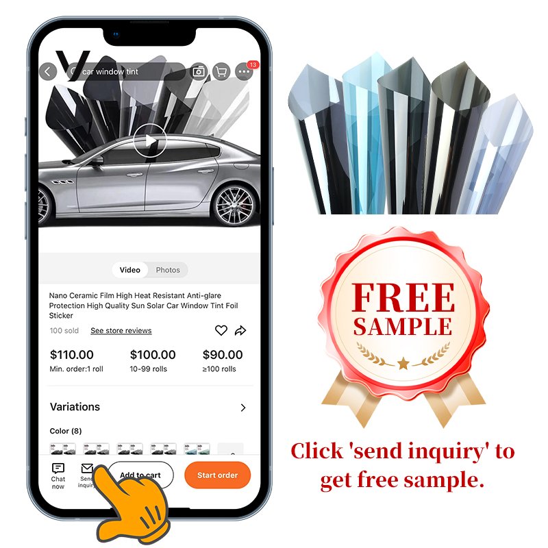 1.52x30m 3M High Quality Ceramic Window Film for Car Glass Window Window Tint Usage