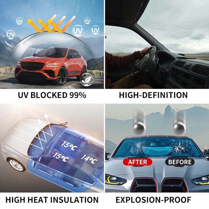 1.52x30m 3M High Quality Ceramic Window Film for Car Glass Window Window Tint Usage