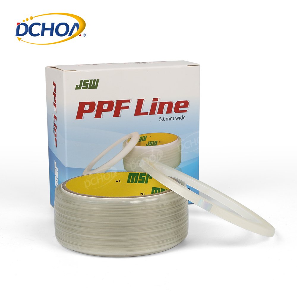 Durable 50m Length Car Wrapping Vinyl Design Line Knifeless Tape For Vinyl Wrap Transparent Clear