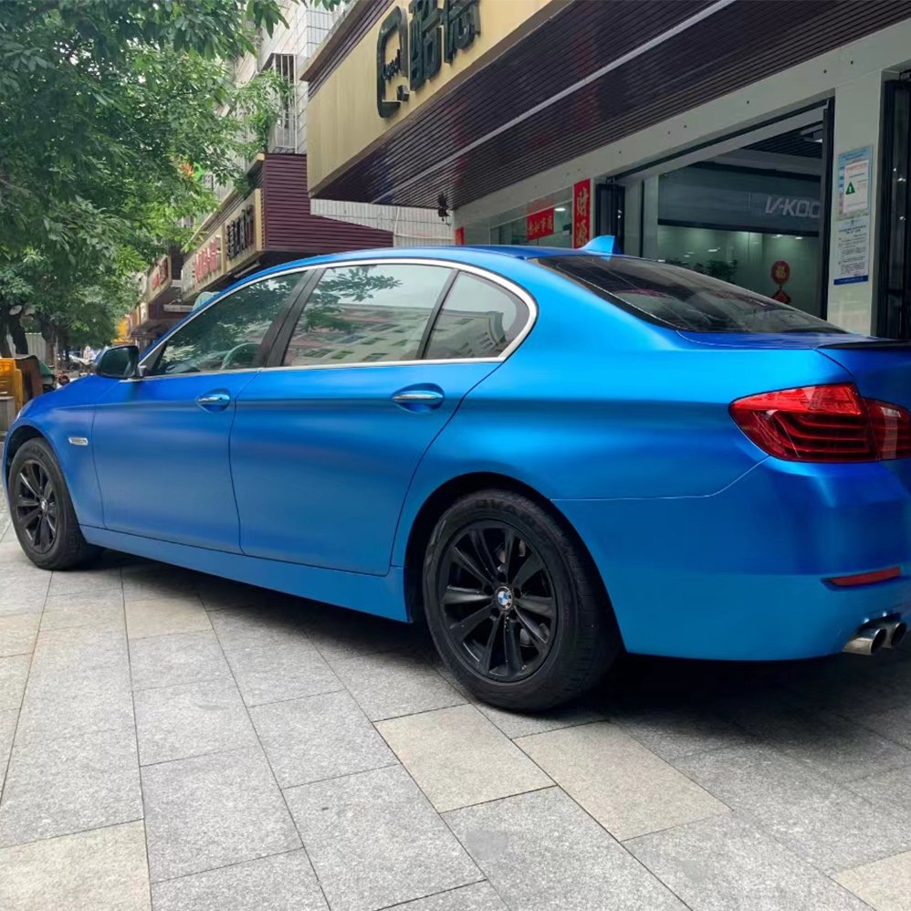 Self healing electro-optical deep ocean blue vinyl wrap pvc car accessories/auto/automotive/vehicle car films body sticker