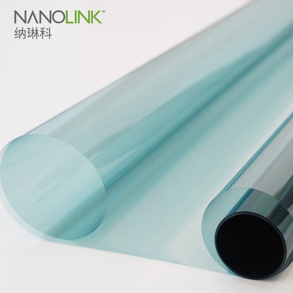 NKODA UV400 skin care uv blocking adhesive polarized nano ceramic green car solar window tinting 100% UV rejection car window film