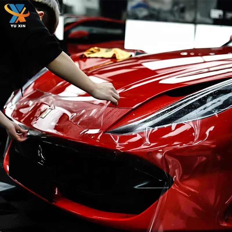 Factory Price TPH TPU Auto Scratch Self Healing Sticker Gloss PPF Protection Film Transparent Car Body Paint Protection Film