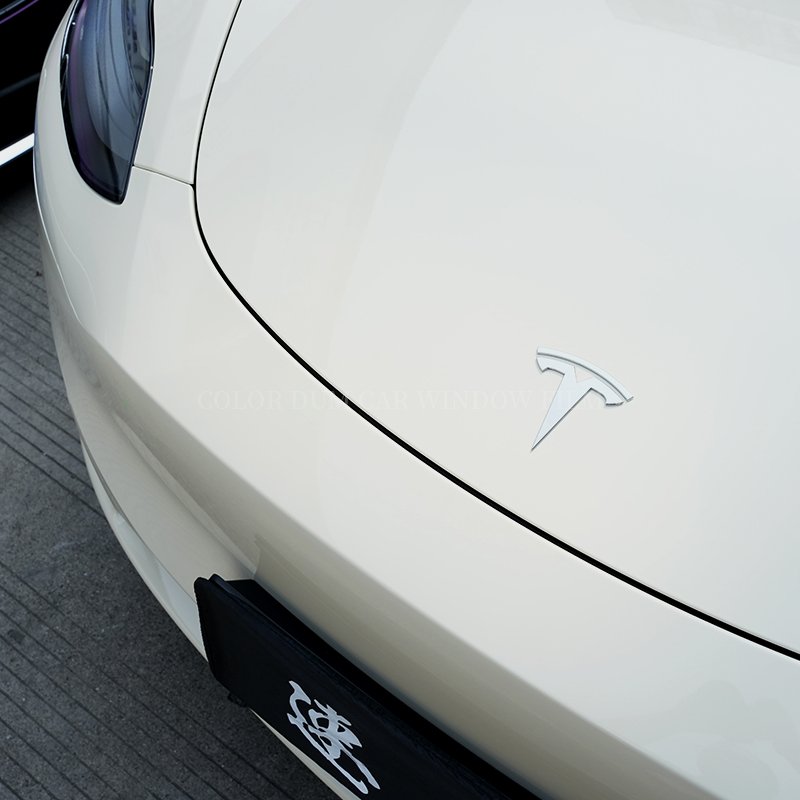 Colordum K025 Gloss White TPU Anti-scratch Car Film Car Paint Protection Film Color Car Body Self-healing Color Changing Film