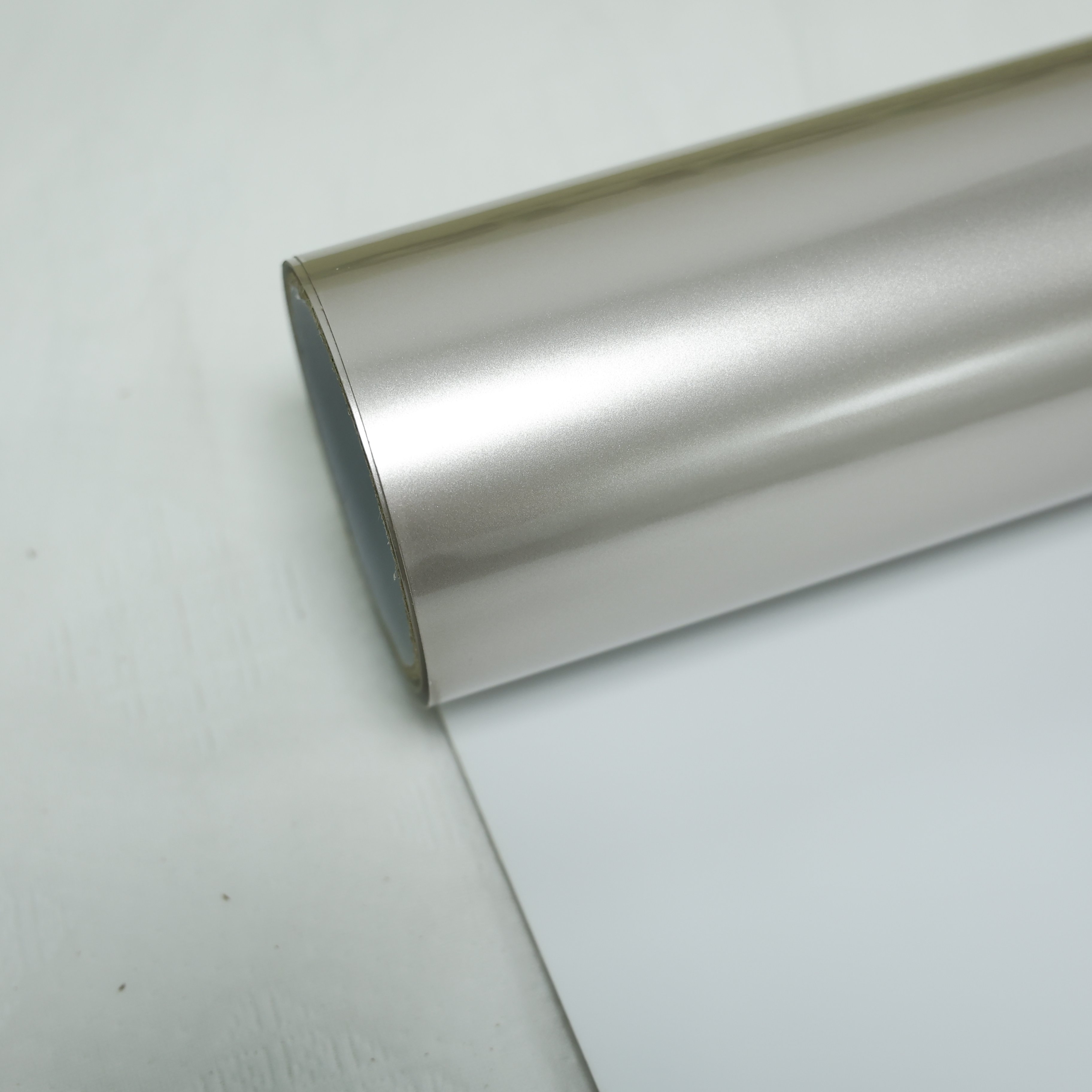 Retail High High Gloss HIGHCOOL 6.5mil PVC Car Wrap Film Self-Healing Glossy surface Aka Gold Full Tint Color Changing Car Film