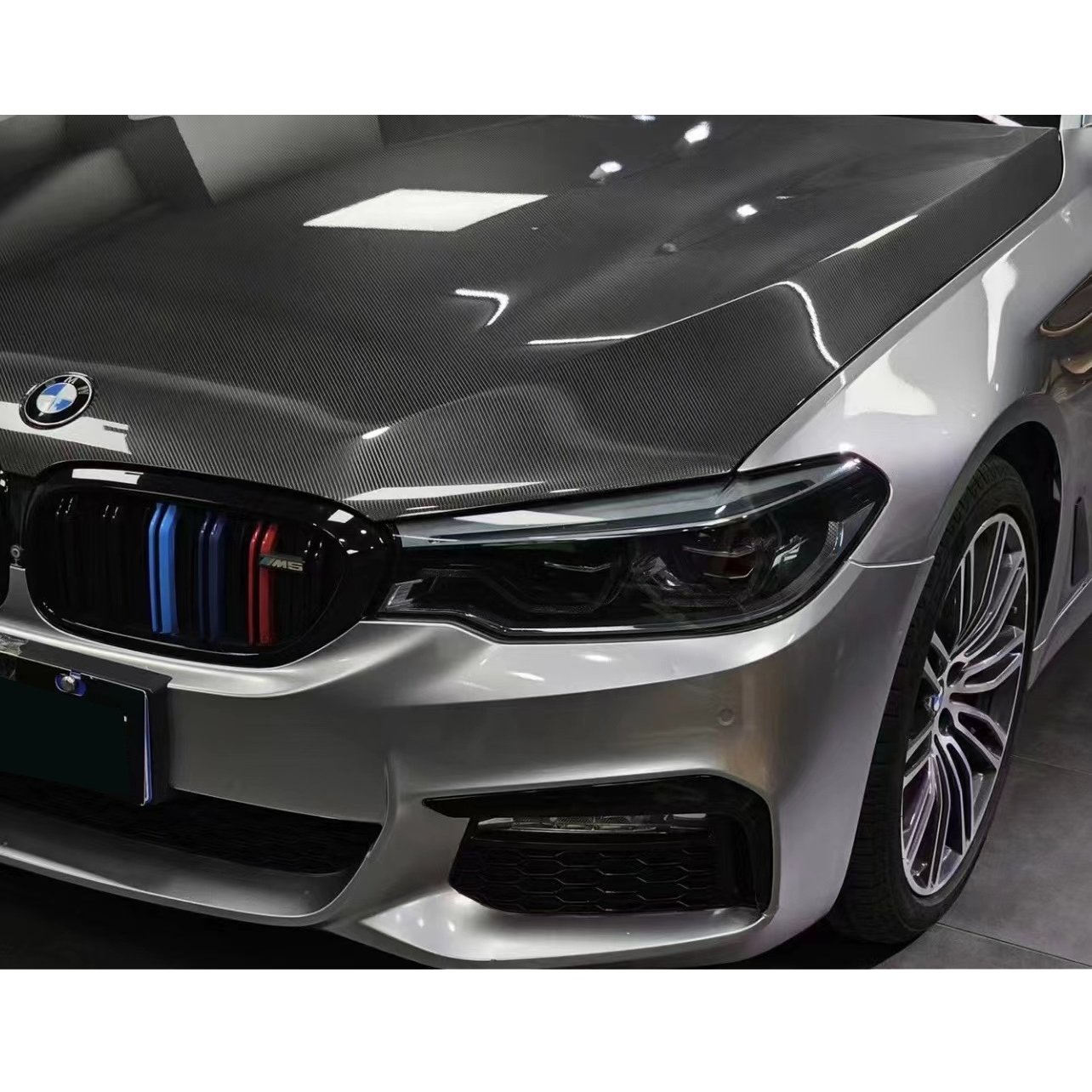 Air Bubble Free 3D 4D 5D 6D Gloss flower carbon Black Full Body Car Sticker Film Wrap Auto Carbon Fiber Vinyl Roll