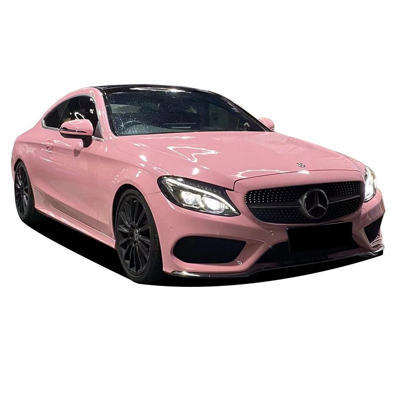 Car color changing film crystal series rose red rose powder corn yellow warship gray coral orange oolong milk tea powder popular