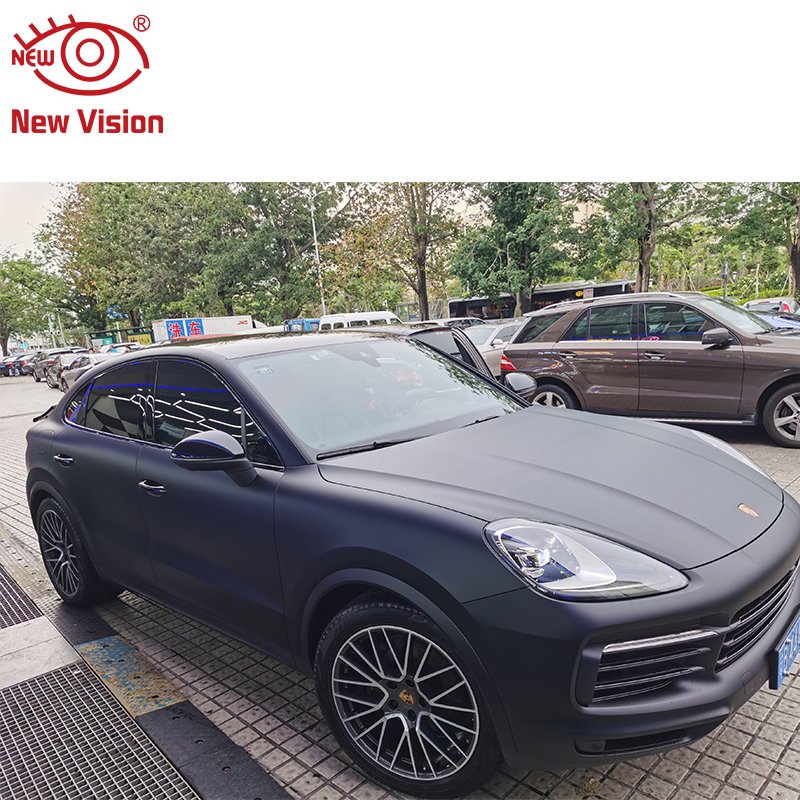 Car Wrap Vinyl Sticker Self-adhesive Anti Scratch Car Body Film 1.52*15m Paint Protection Film Best Price TPU PPF Matte Black