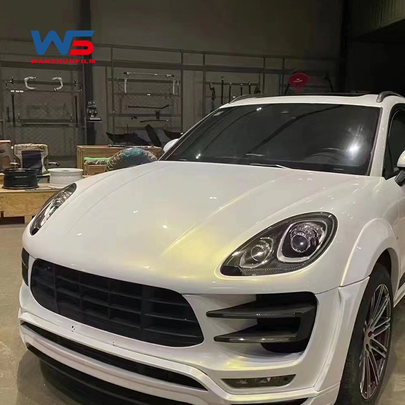 PPF Source Factory Diamond White Gold Free Sample Car Wrapping Film Color Changing Paint Protection Self Healing Tinting Vinyl