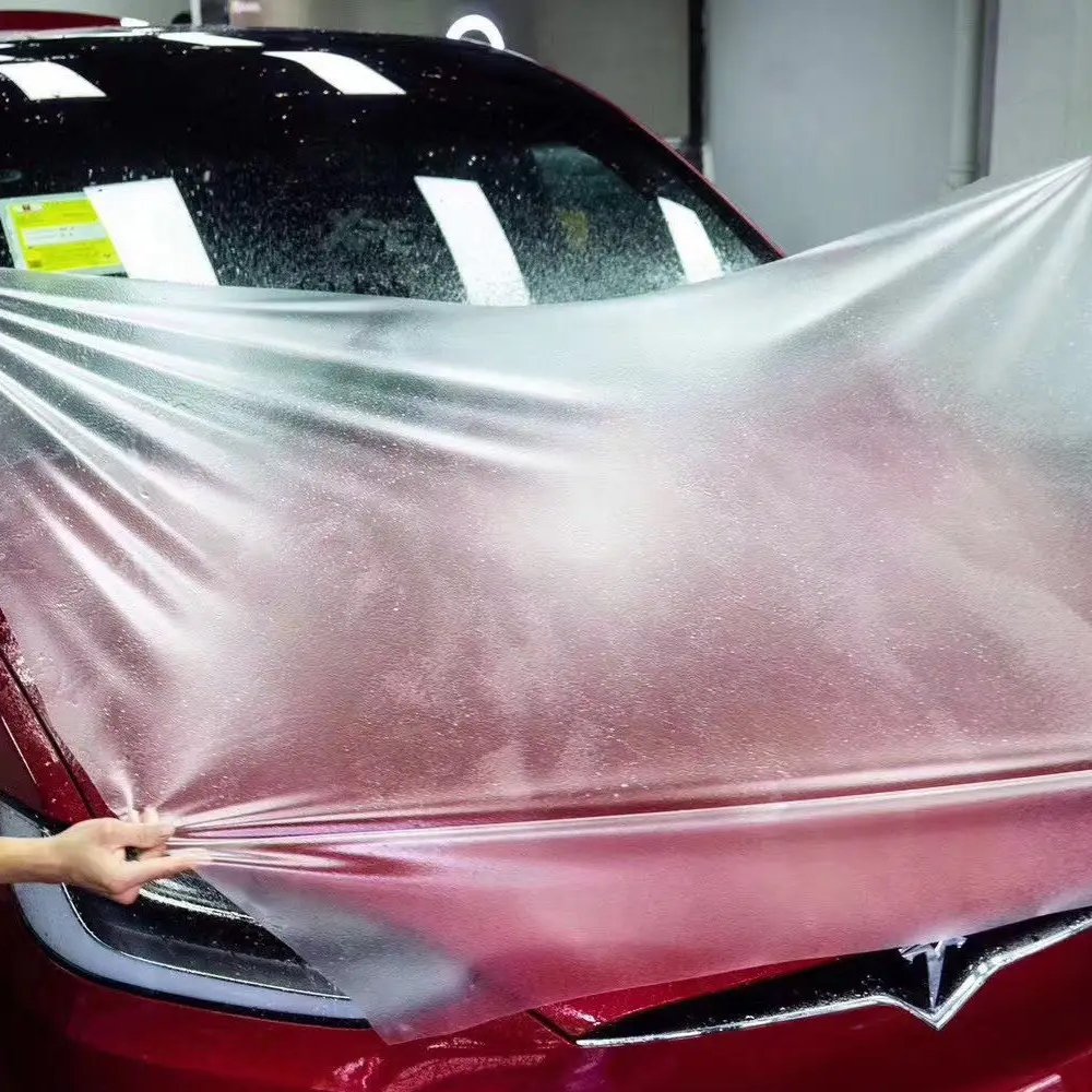 ZS 6.5mil high Quality Durable Creative Anti Yellow Clear Car Tpu Matte Ppf Paint Protection Film
