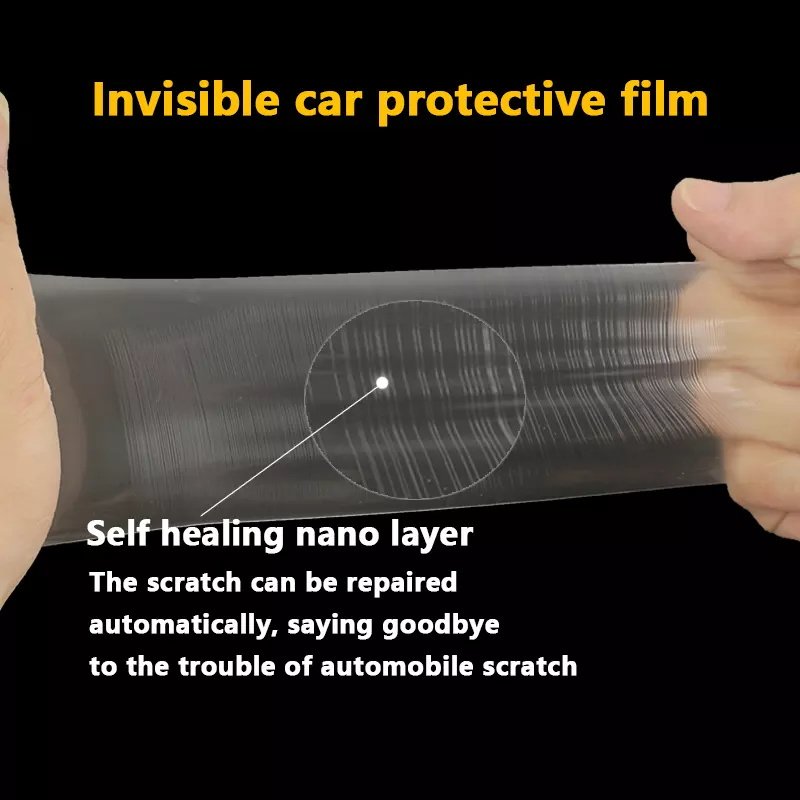 Aishide Hot Selling 6.5mil Auto Invisible Film -Scratches 1.52*15m Transparent Film Clear Glossy TPH PPF Paint Protection Film
