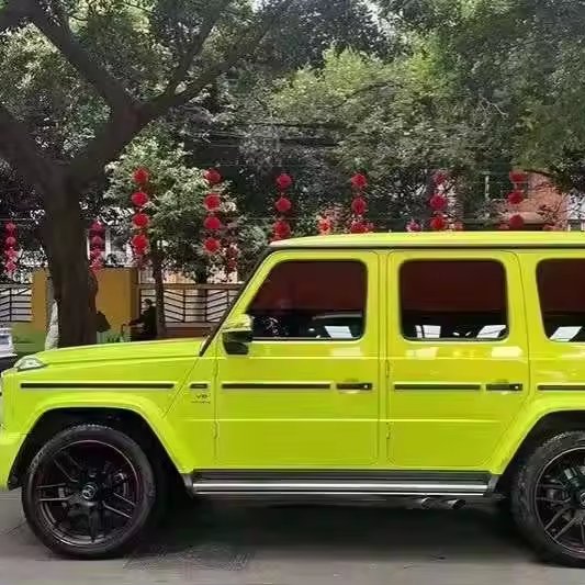 Magic Anti-Yellowing PPF Smart Car Films Self-Adhesive Fluorescent Yellow Smart Glass Sticker Windshield Heat Insulation PET