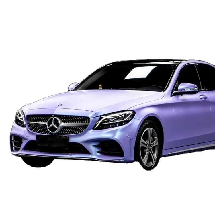 Car Wrapping Vinyl Ceramic Lavender Blue Matte Wraps For Vehicle Perfect Color-Changing & Anti-Scratch Vinyl Film Car Sticker