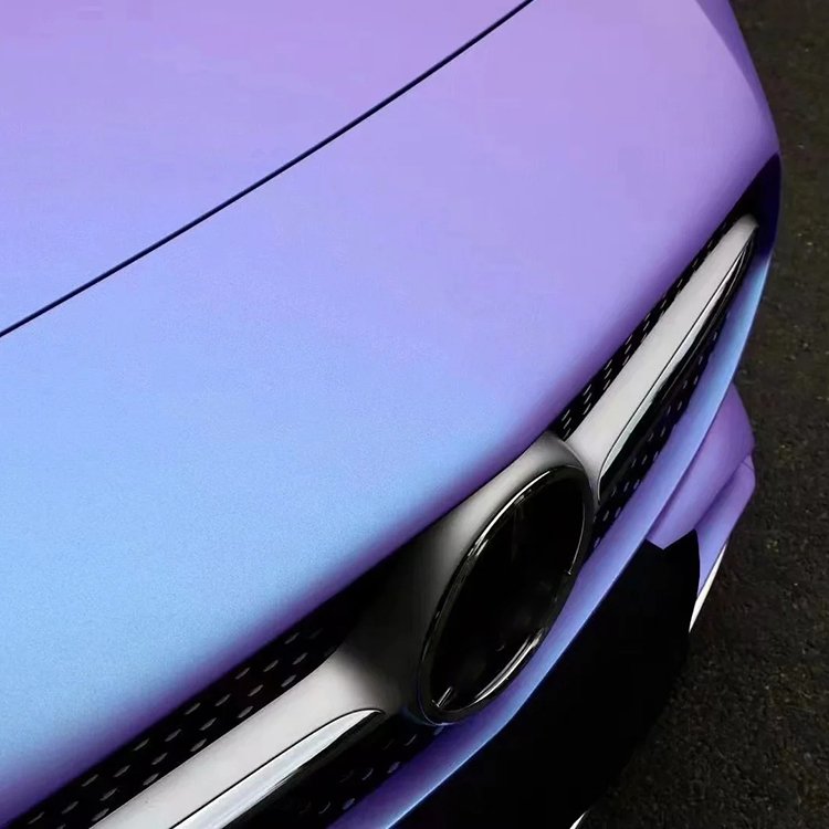 Car Wrapping Vinyl Ceramic Lavender Blue Matte Wraps For Vehicle Perfect Color-Changing & Anti-Scratch Vinyl Film Car Sticker