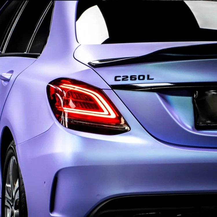 Car Wrapping Vinyl Ceramic Lavender Blue Matte Wraps For Vehicle Perfect Color-Changing & Anti-Scratch Vinyl Film Car Sticker