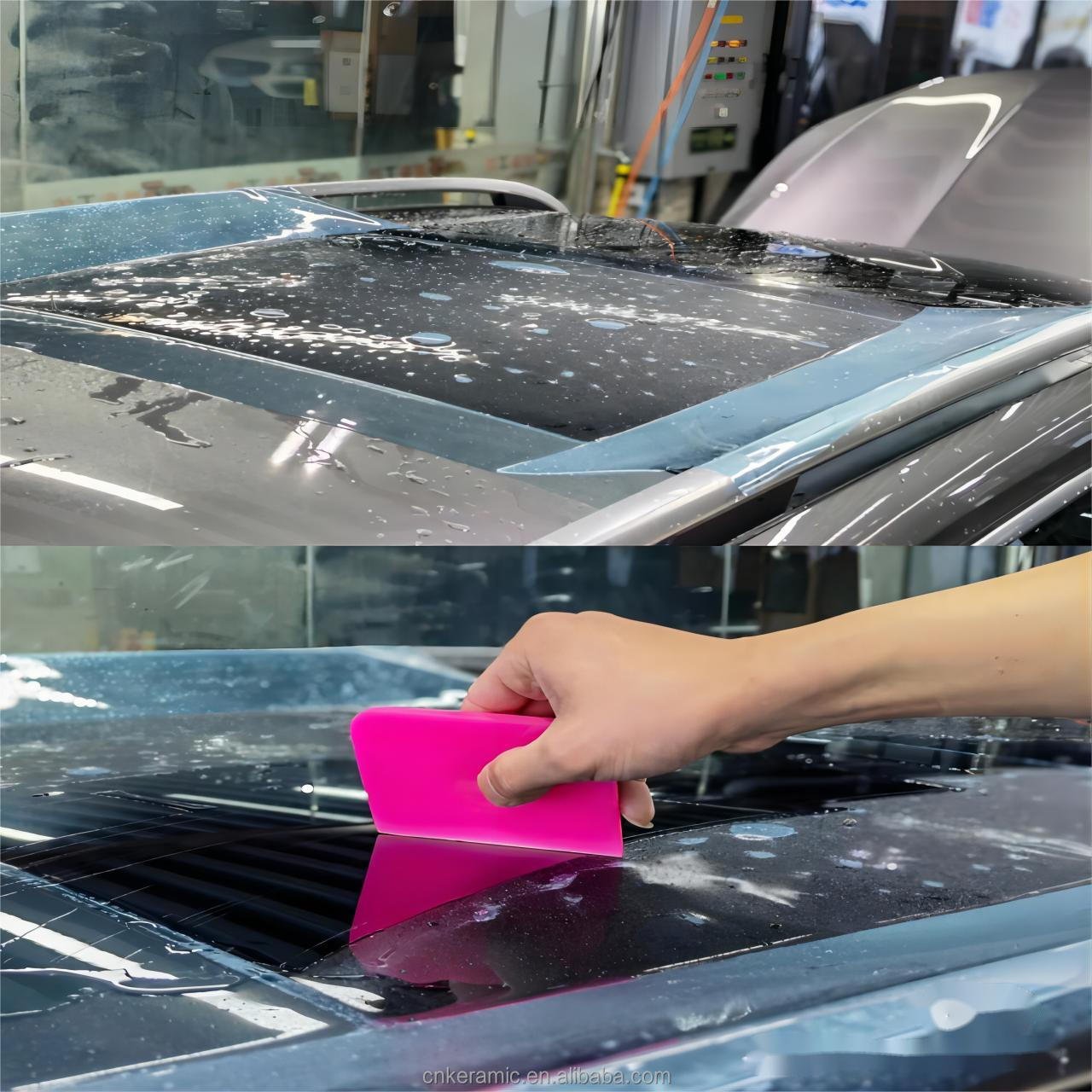 Hot Sale TPU Nano UV Coating Car Paint Protection Film Transparent Roll Sticker No Yellowing Stretchable PPF Letter Type