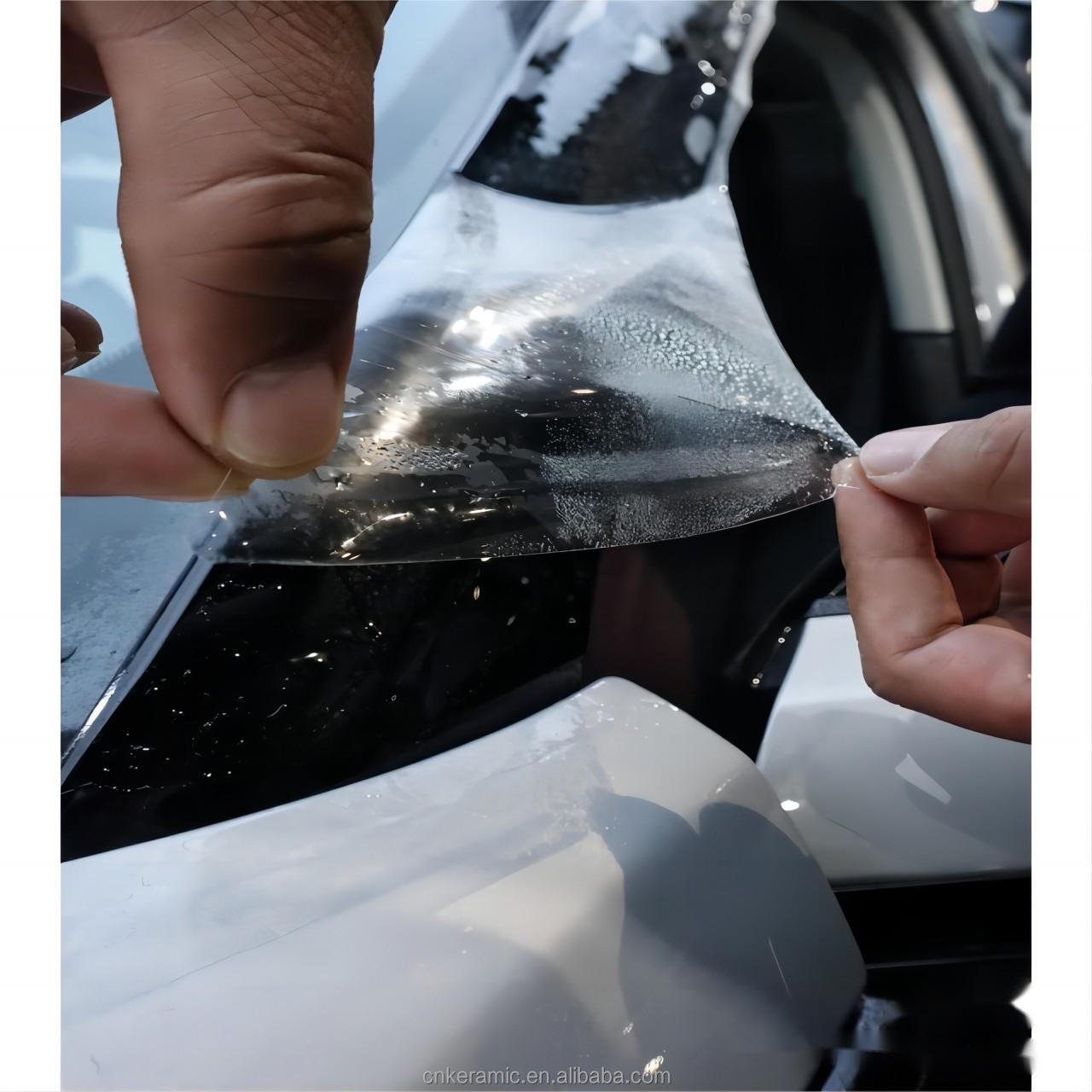 Hot Sale TPU Nano UV Coating Car Paint Protection Film Transparent Roll Sticker No Yellowing Stretchable PPF Letter Type