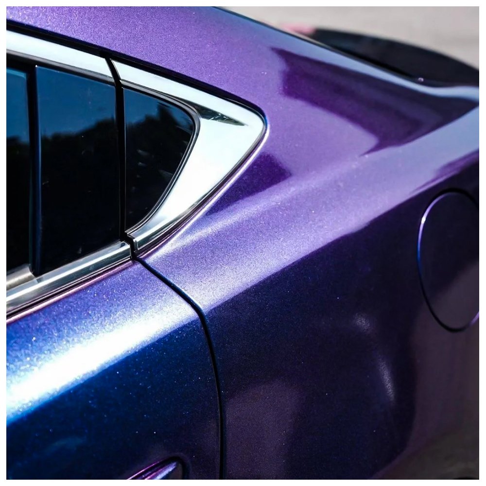 CARLAS Wholesale Best Quality Blue Purple 8.0Mil PPF TPU Color Nano PPF LUXE PPF TPU USA Quality Cars Scratch Proof Film