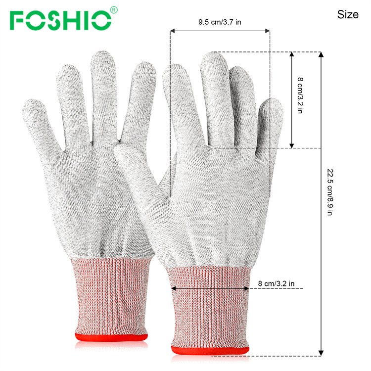 Foshio New Design Vehicle Wrap Carbon Fiber Gloves For Car Repair Install Car Wrap Film