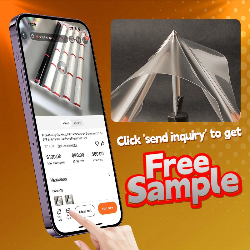 Xpel TPU PPF Clear Anti-Scratch Self-Adhesive Transparent Car Paint Protection Film UV Proof Window Tint